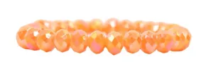 Stacker Stretch Bracelet - Hot Orange